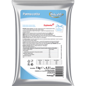PANNA COTTA PODRAVKA 1 KG