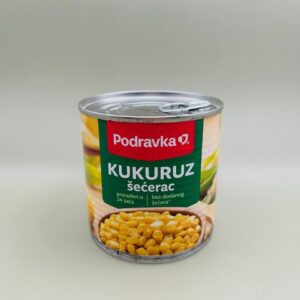 KUKURUZ  ŠEĆERAC PODRAVKA 340G
